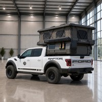 Auvent de camion en aluminium avec tente de toit pour camping 4x4, camping-car tout-terrain pour Ford F150 Raptor