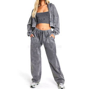 Servicio OEM, Conjuntos Deportivos Transpirables de Invierno para Mujer, Tallas Grandes, Venta al Por Mayor, Logotipo Personalizado, Alta Calidad - Product Image 1