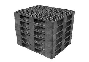 พาเลทพลาสติก HDPE/PP สำหรับงานหนักพาเลทเกรดอุตสาหกรรมสำหรับใช้ในคลังสินค้าและโลจิสติกส์ - Product Image 3