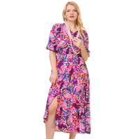 Nouvelles Robes Décontractées pour Femmes, Coupe Évasée, Taille Naturelle, Écologiques, Imprimées Numériquement, Robes d'Été, Soldes de Marque, Déstockage, Vente en Gros