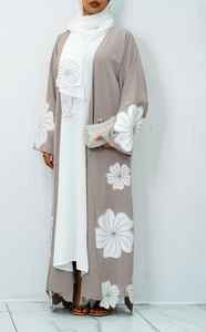 Abayas elegantes y modestas bordadas a mano para mujer -- - Product Image 2