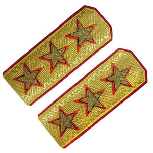 Usine personnalisée uniforme tactique épaulettes épaulettes uniforme grade accessoires - Product Image 4