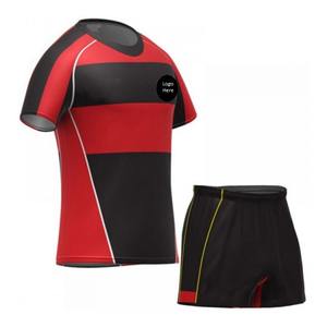 Vente en gros d'uniforme de rugby pour hommes, short en jersey sublimé cousu de haute qualité, uniforme imprimé professionnel de conception respirante - Product Image 5