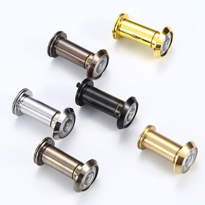 Оптовая продажа, дверной глазок, индивидуальные цвета, визуальный широкоугольный глазок, дверной глазок Giantsmade