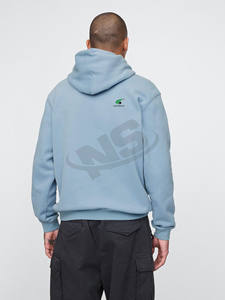 Sweat à capuche décontracté pour homme 100 % coton, respirant, avec logo personnalisé, idéal pour la gym, vente en gros OEM – Collection Hiver Tendance - Product Image 6