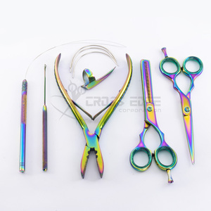 Ciseaux de coupe de cheveux 6 pouces-Ciseaux de coiffeur professionnels et ciseaux de coiffeur en acier inoxydable pour salon et usage domestique - Product Image 3