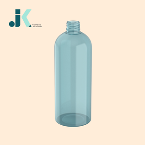 Del FABRICANTE DE VIETNAM CON EL MEJOR COSTO DE ATERRIZAJE 400ml Botella de PET redonda de bala vacía transparente de lujo Envase de plástico M0494T - Product Image 5