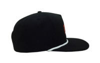 Topi Snapback kustom Hiphop musim panas Logo cetak Digital grosir topi Flat warna hitam ukuran dapat disesuaikan topi Snapback klasik
