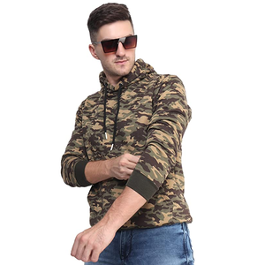 Nouvel arrivage de pulls à capuche imprimés pour hommes pour la saison d'hiver conception personnalisée douce tricotée à la mode imprimée pulls à capuche pour hommes - Product Image 1