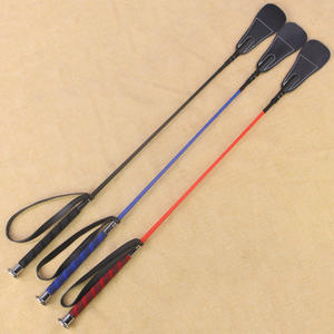 Hot Selling HorseRiding Top Quality Manufacturing Polo Wipe Leather Horsewhips Lightweight Riding Whips Lash <b>Toy</b> HorseRiding - Product Image 4