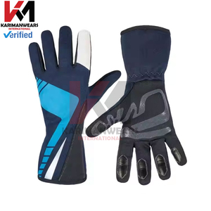 Gants de karting Prix de gros Meilleure qualité Conception de logo OEM Gants de course de karting Gamme de conception moderne de niveau débutant - Product Image 2