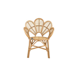 Chaise de salle à manger pour enfants en rotin Boho faite à la main vietnamienne pour la cuisine, l'école et la chambre à coucher. - Product Image 3