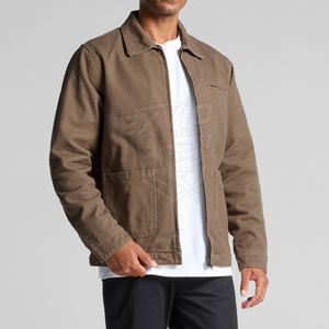 Casual Outdoor Outerwear <b>Canvas</b> <b>Jacket</b> Durable Fabric Comfortable Fit Designed For Daily Wear Winter <b>Jacket</b> - Product Image 4
