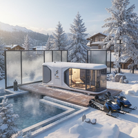 Maison modulaire préfabriquée moderne pour une vie modernisée