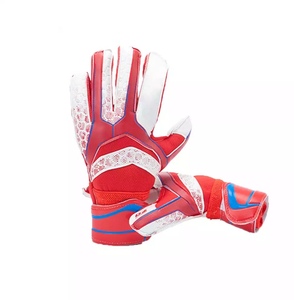 Gants de gardien de but de football personnalisables de haute qualité Protection des doigts en latex de qualité supérieure Articles de sport en cuir de haute qualité - Product Image 1