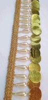Kushang Textile – Franges décoratives en perles de verre de couleurs assorties pour vêtements, accessoires décoratifs, 5 yards/rouleau, fabriqué en Inde