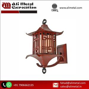 Moderno elegante madera natural ecológico hecho a mano candelabro linterna Juego de 2 para la decoración del hogar de Navidad - Product Image 4