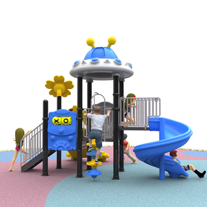 Hot Bán Giá Rẻ Vui Chơi Giải Trí Công Viên Cảm hứng Miễn Phí Đứng Nhựa Playhouse Slide Cho Mầm Non Trẻ Em Sân Chơi Ngoài Trời Thiết Bị - Product Image 2