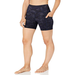 Short d'entraînement taille haute personnalisé OEM pour femmes en tissu éponge respirant Short de compression de gymnastique pour le sport, la course et le streetwear - Product Image 5