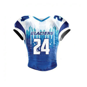 Vêtements de football américain personnalisés de haute qualité Ensembles d'usine élégants pour adultes et jeunes Chemises respirantes de taille XL - Product Image 5