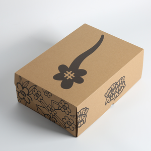 Tùy Chỉnh Kraft Dập Nóng Logo Váy Cưới Bao Bì Quần Áo Hộp Quà Tặng Sô Cô La Bao Bì Hộp Thủ Công Gửi Thư Hộp Cho Vớ - Product Image 3