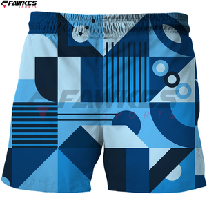 Fabricación 3D estampado corto moda hombres deporte Casual Streetwear playa pantalones cortos moda traje de baño pantalones cortos - Product Image 4