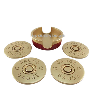 Trendy Stainless Steel Stone <b>Coasters</b> Perfect for Coffee <b>Tables</b> and Kitchen Stylish and Functional Gift for House - Product Image 5