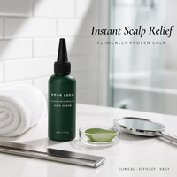 Sérum Équilibrant du Microbiome du Cuir Chevelu Anti-Pelliculaire Traitement Apaisant Démangeaisons Réparation de la Barrière Cutanée Essence Apaisante Cuir Chevelu Sensible 50ml 100%