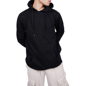 2025 dernière conception de haute qualité 100% pur coton 450 Gsm pull à capuche poche kangourou cordon avant arrière écran hiver - Product Image 1