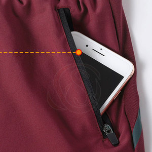 Pantalones Cortos Deportivos de Alta Calidad para Hombre, Estilo Urbano, para Correr y Gimnasio, Compresión Personalizada, Transpirables, de Spandex/Poliéster, de Secado Rápido - Product Image 3