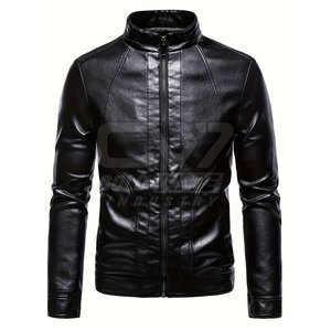 Automne hiver hommes veste en cuir meilleure qualité veste d'hiver en cuir véritable hommes veste - Product Image 1