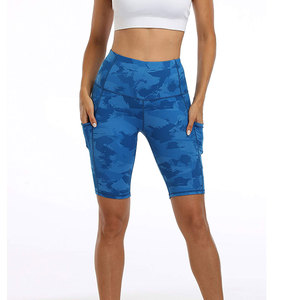 Short de yoga taille haute pour femme avec short de yoga pour contrôle du ventre idéal pour la course à pied - Product Image 4