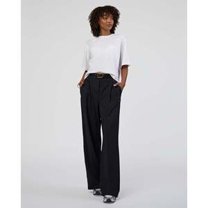 AfterDark ZeroCrease Cropped Tee-<b>White</b> Women's <b>Slim</b> <b>Fit</b> Cotton T-<b>Shirt</b> with Rhinestone Letter - Product Image 6