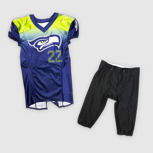 El más nuevo diseño personalizado fútbol americano práctica Jersey al por mayor jóvenes uniformes de fútbol americano mejor calidad - Product Image 2