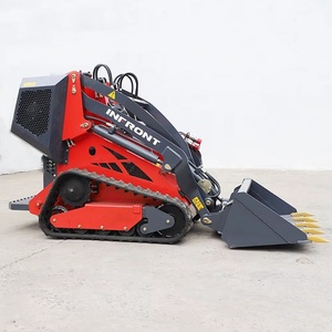 Mini chargeuse sur chenilles avec PLC et boîte de vitesses, moteur diesel, chargeuse frontale à haute efficacité pour tracteur agricole - Product Image 6