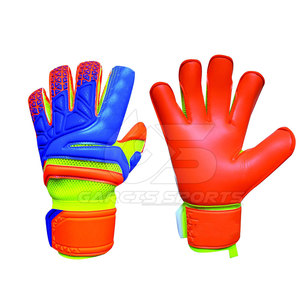 Gants de gardien de but de football professionnel de haute qualité Articles de sport en cuir de qualité supérieure fabriqués en usine - Product Image 2