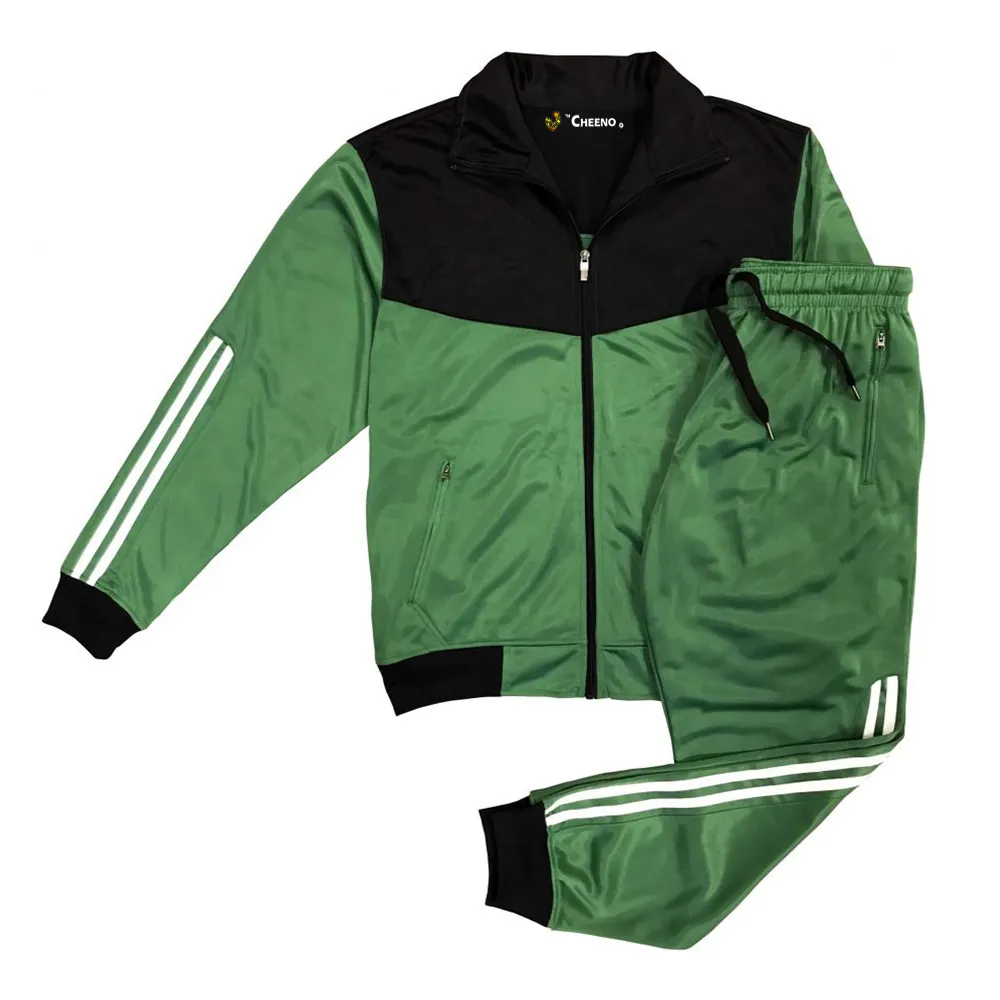 Latest Design Wholesale Custom Sportswear Tracksuits Fitness Sweatsuit Two Piece Track Suit Men Hood Training & Jogging Wear