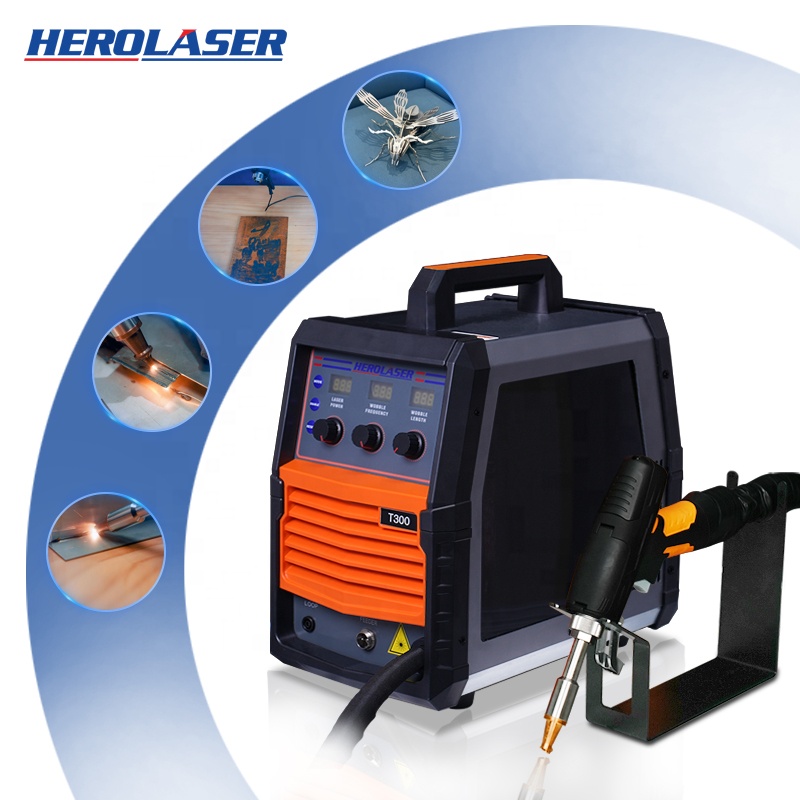 Многофункциональное лазерное сварочное оборудование Herolaser 3-в-1 для лазерной резки и лазерной очистки с воздушным охлаждением