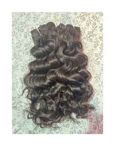 Vendeur de paquets de cheveux humains bruts 100% cheveux humains couleur naturelle et extensions de cheveux bouclés - Product Image 2