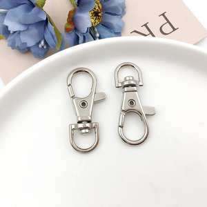 Crochets de porte-clés en laiton avec fermoir mousqueton en métal avec fonction de changement de couleur pour les fournitures de fabrication de bijoux - Product Image 3