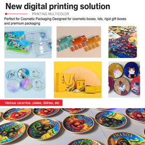 <span class=keywords><strong>Machine</strong></span> d'impression à plat à haute vitesse à passage unique pour les couvertures de boîtes cosmétiques, l'emballage de maquillage, les boîtes cadeaux rigides, imprimante <span class=keywords><strong>UV</strong></span> numérique - Product Image 2