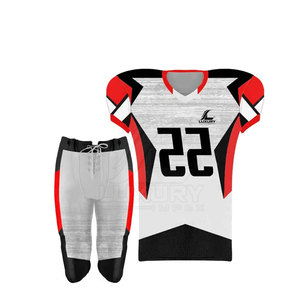 Uniforme de fútbol americano transpirable con logotipo personalizado, ropa deportiva profesional, uniforme de fútbol americano para venta en línea - Product Image 6