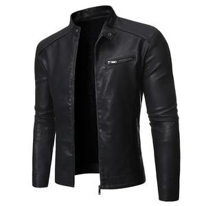 Nouvelle veste de moto décontractée pour homme, en cuir véritable respirant, coupe slim, style coréen tendance, printemps-automne - Product Image 6