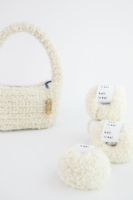 YARNA Bohwool (50g) – Fil chenille teint, coloré, durable, élégant, velouté, doux, léger, pour le bricolage