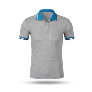 La mayoría de las ventas de verano de manga corta de color sólido Polos Nuevo diseño de verano Camisetas transpirables - Product Image 1