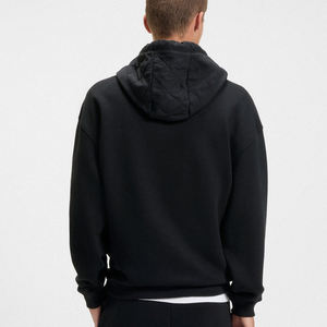 Sweat-shirt pour homme élégant en polaire épaisse, couleur unie, pull en coton, logo personnalisé, collection d'hiver, tenues tendance, prix bas, 2026 - Product Image 6