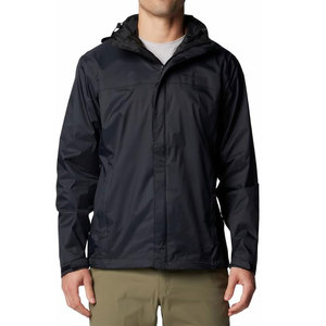 Veste de pluie légère pour hommes de conception personnalisée de haute qualité 2025 veste de pluie imperméable extérieure unie en gros - Product Image 1