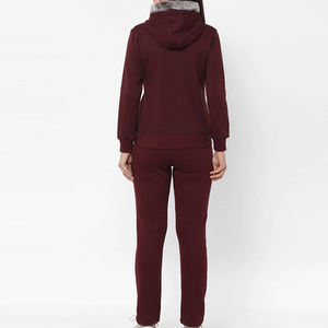 Survêtements pour femmes de bonne qualité très vendus sur mesure en usine couleurs unies Service OEM Survêtements pour femmes à des prix abordables - Product Image 3