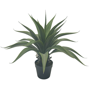 Chuangfa thiết kế hiện đại lớn nhân tạo vương miện phong lan agave cây nhựa trang trí đám cưới văn phòng hoa nhà máy - Product Image 2