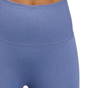 Legging pour femmes de la meilleure qualité du fabricant professionnel dernière conception pantalon taille moyenne avec fermeture à la taille élastique - Product Image 5